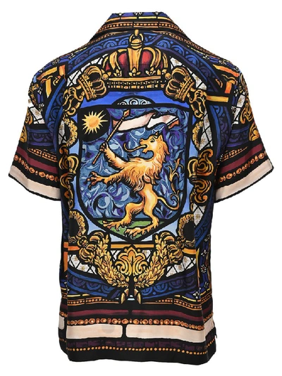 Shop Dolce & Gabbana Julius Cesar Print Shirt In Multi