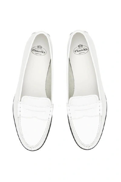 Shop Church's Kara Loafers In White