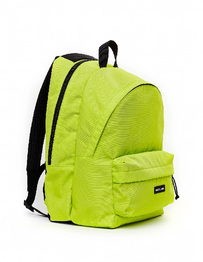 Shop Balenciaga Neon Green Db Backpack