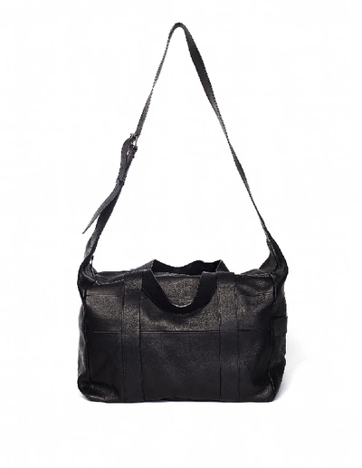 Shop Ann Demeulemeester Black Leather Bag