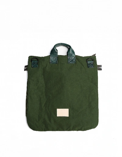 Shop Hender Scheme Khaki Multi Helmet Bag