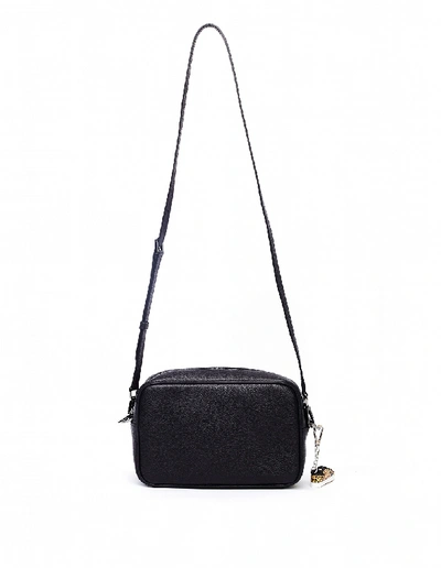 Shop Golden Goose Black Leather Star Bag