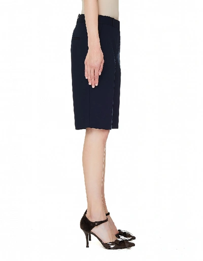 Shop The Row Navy Blue Cotton Rosemary Shorts