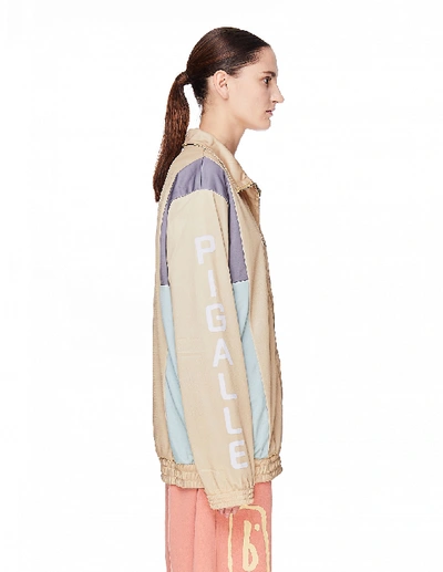Shop Pigalle Yellow Printed Track Jacket