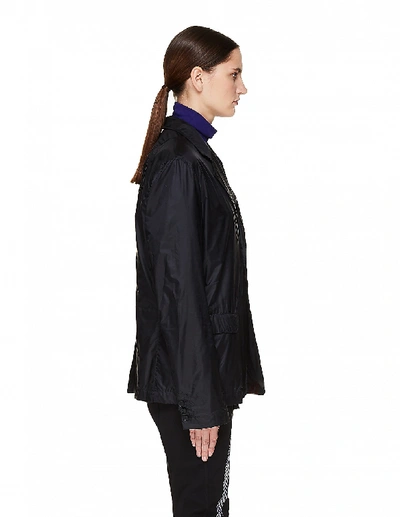 Shop Haider Ackermann Black Embroidered Nylon Jacket