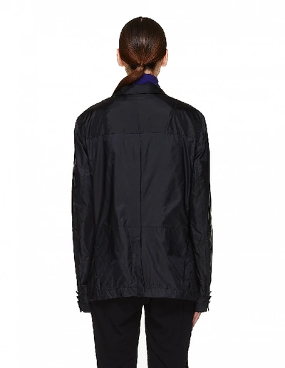 Shop Haider Ackermann Black Embroidered Nylon Jacket