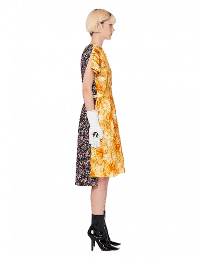 Shop Vetements Archive Double Dress In Multicolor