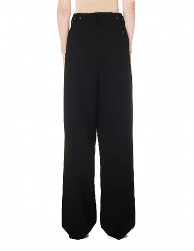 Shop The Row Black Wool Matea Pants