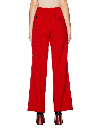 Shop Undercover Red Wool Trousers