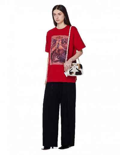 Shop Golden Goose Texas Rodeo Printed T-shirt In Red