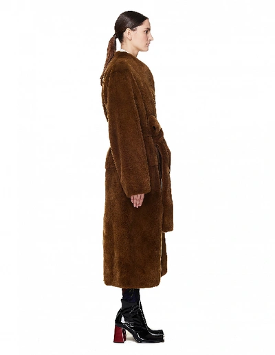 Shop The Row Terin Khaki Mink Fur Coat