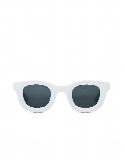 Shop Thierry Lasry X Rhude White 'rhodeo' Sunglasses