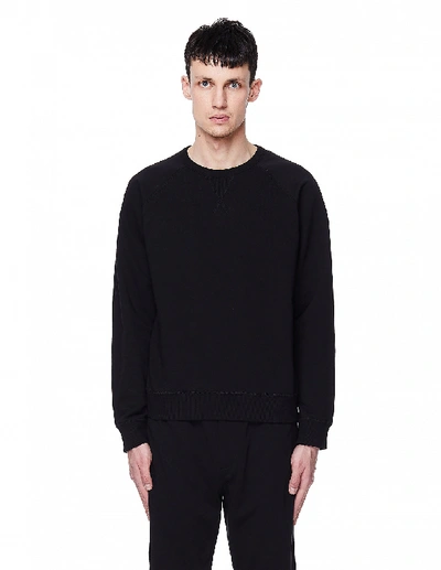 Shop The Row Black Cotton Sal Sweatshirt