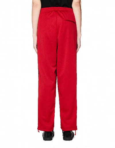 Shop Doublet Red Embroidered Sweatpants
