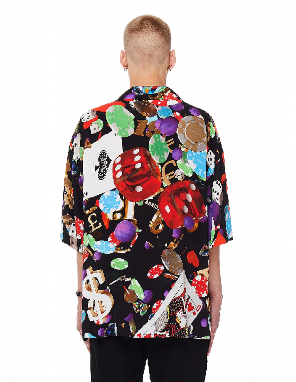Balenciaga casino shirt discount