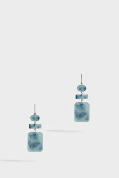 Shop Isabel Marant Resin Drop Earrings In Green