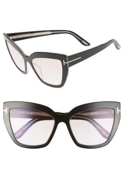 Tom Ford Limited Edition Made In Japan Sunglasses In Black Pink