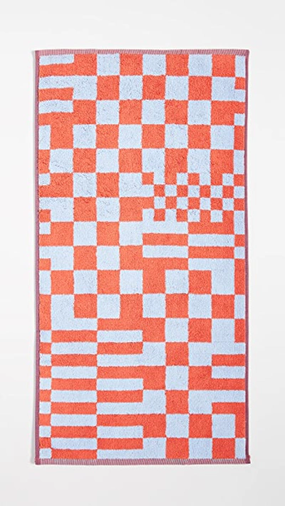 Shop Shopbop Home Shopbop @home Dusen Dusen Hand Towel In Check