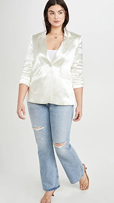 Shop Citizens Of Humanity Libby Relaxed Bootcut Jeans In Seventeen