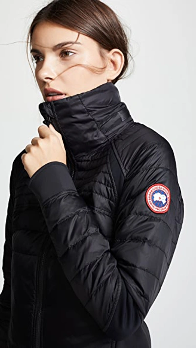 Shop Canada Goose Hybridge Perren Jacket In Black