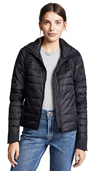 Shop Canada Goose Hybridge Perren Jacket In Black