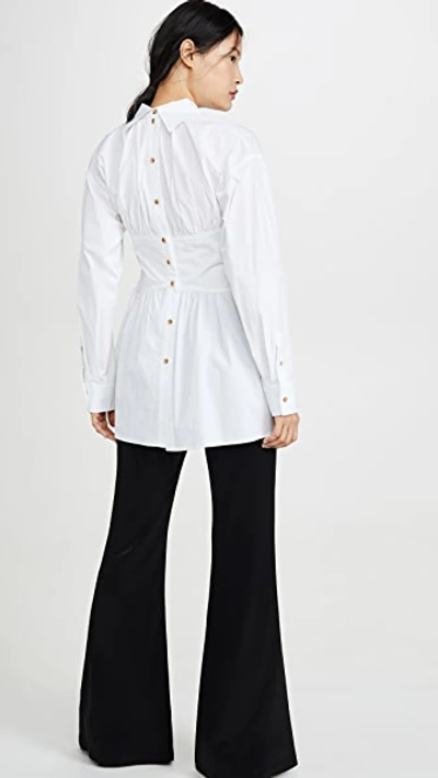 Shop Rejina Pyo Vera Blouse In White