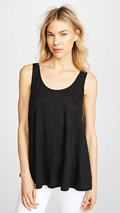 Shop Hatch The Linen Swing Tank In Black