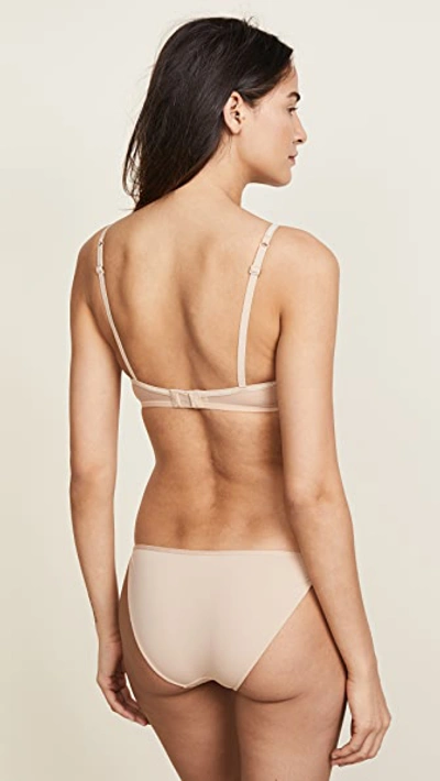 Shop Calvin Klein Underwear Sheer Marq Demi Unlined Bra Bare