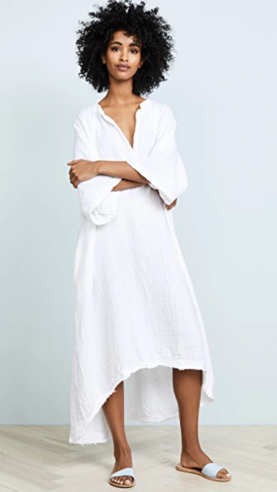 Shop 9seed Tangier Caftan White