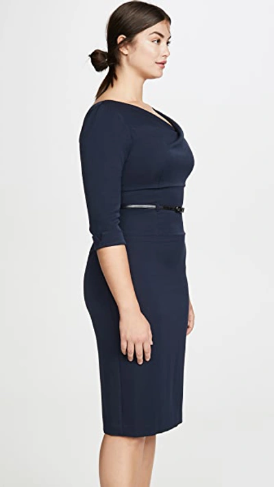 Shop Black Halo 3/4 Sleeve Jackie O Dress Eclipse