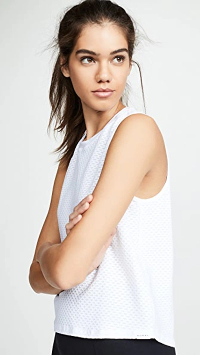 Shop Koral Muscle Tank In White