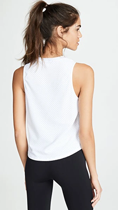 Shop Koral Muscle Tank In White