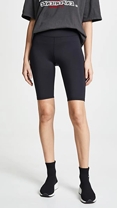 Shop Heroine Sport Uptown Biker Shorts In Black