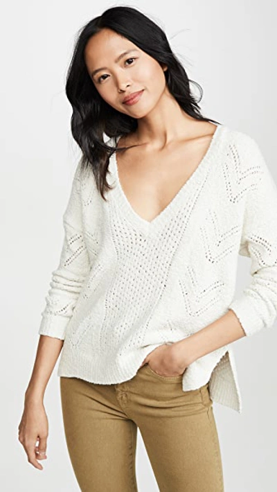 Shop Cupcakes And Cashmere Maj Sweater In Oatmeal