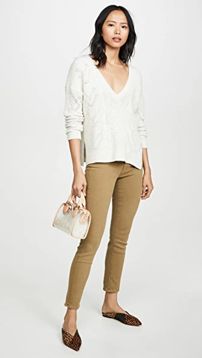 Shop Cupcakes And Cashmere Maj Sweater In Oatmeal