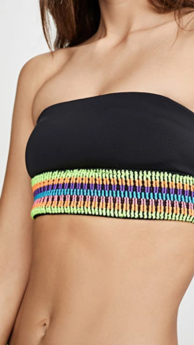 Peixoto Kirra Bandeau Top In Black