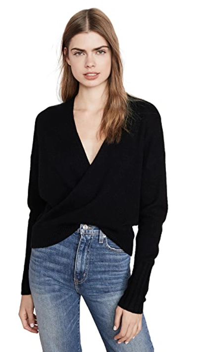 Shop 360 Sweater Karlie Sweater In Black