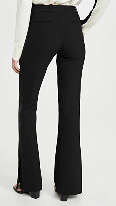 Split Hem Tuxedo Victoria Trousers