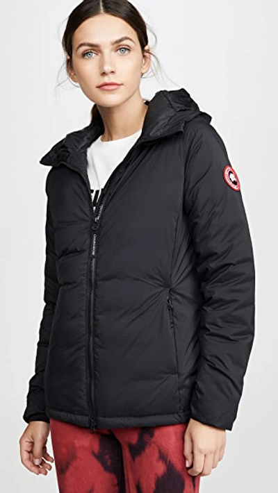 Shop Canada Goose Camp Hoody Black