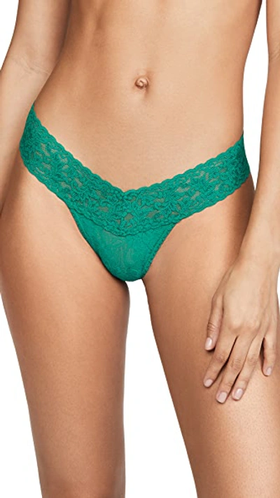 Shop Hanky Panky Signature Lace Low Rise Thong In So Jaded