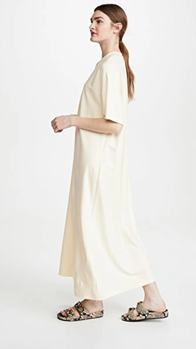 Shop Deveaux Alex Dress In Off-white