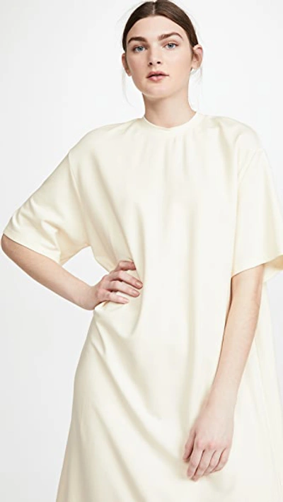 Shop Deveaux Alex Dress In Off-white