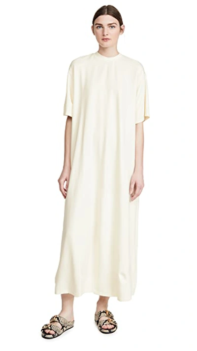 Shop Deveaux Alex Dress In Off-white