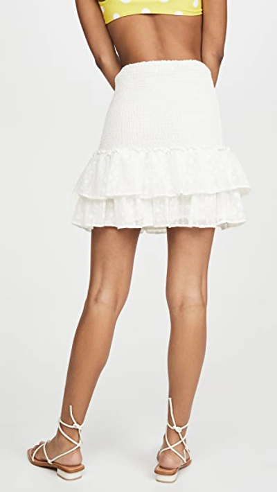 Shop Bb Dakota Girl Meets Ruffle Skirt In Ivory
