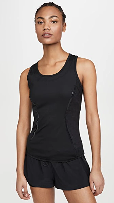 Shop Adidas By Stella Mccartney Performance Essentials Tank In Black