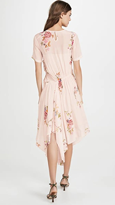 Shop Preen By Thornton Bregazzi Preen Line Shae Dress In Haunted Floral Pink