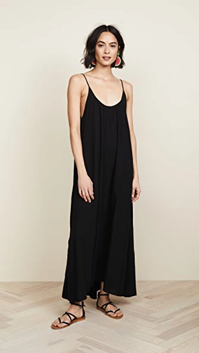 Shop 9seed Tulum Cover Up Black