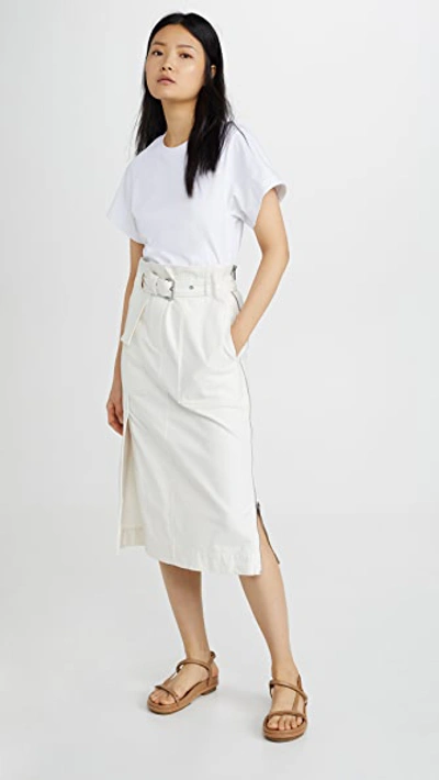 Shop 3.1 Phillip Lim / フィリップ リム Belted Cargo Dress In White/antique White