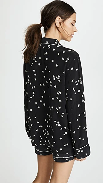 Shop Equipment Lillian Starry Night Pj Set In Black