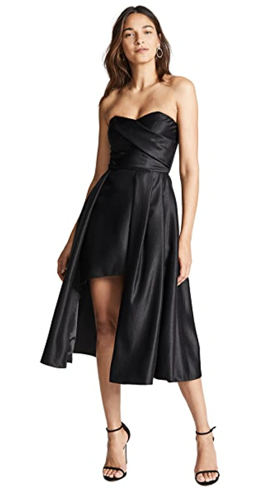 Black Halo Caine Dress In Black